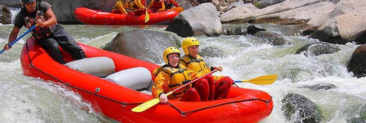 Rafting on the River Chili 1/2 Day